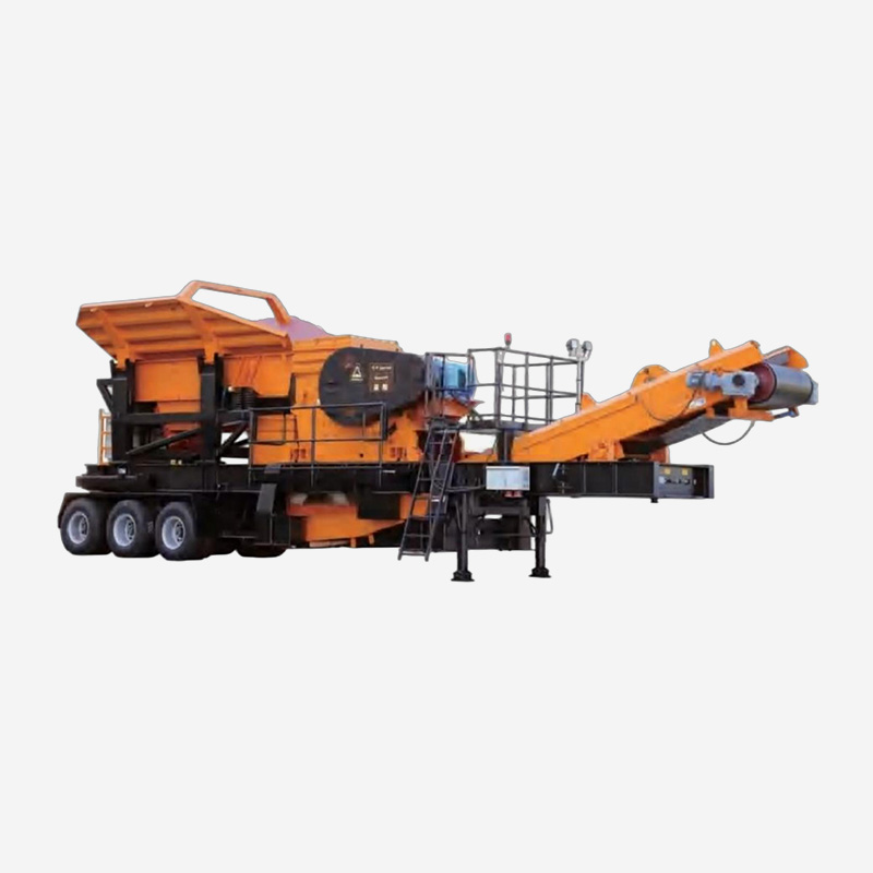 CW710J Wheeled mobile crushing station