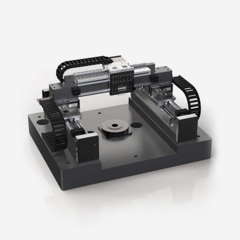 AX-LMXYR-L-300-300S1 Dual-Drive 3-Axis Gantry Precision Motion Stage