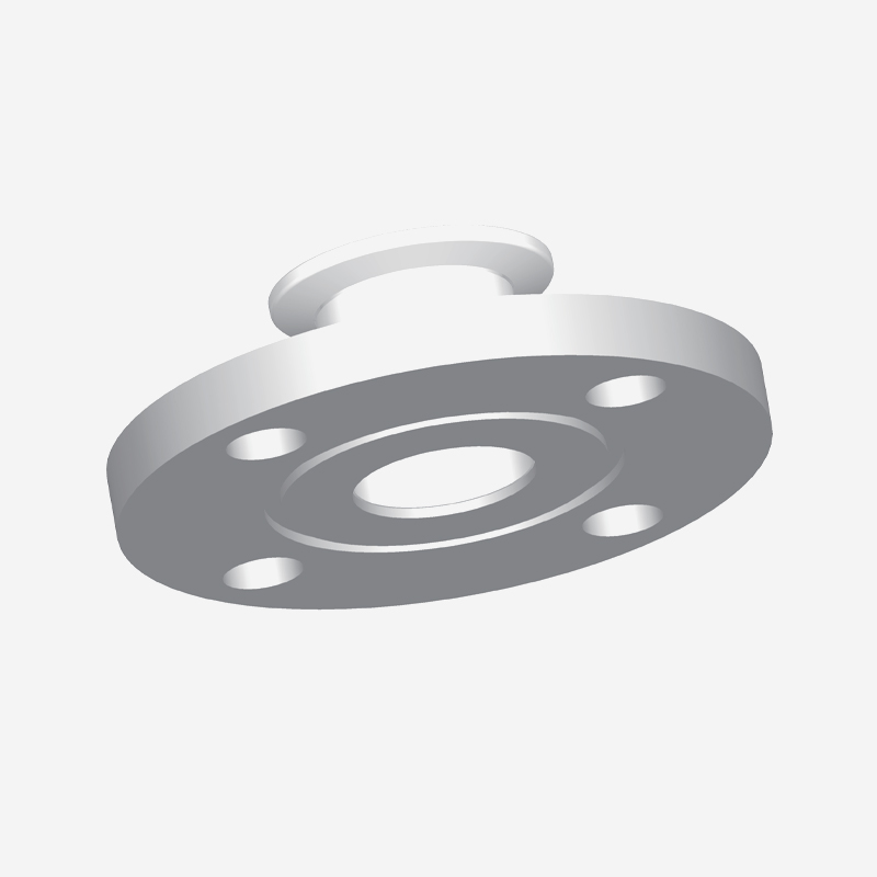 ANSI-KF Tubulated Adapter with O‑Ring Groove
