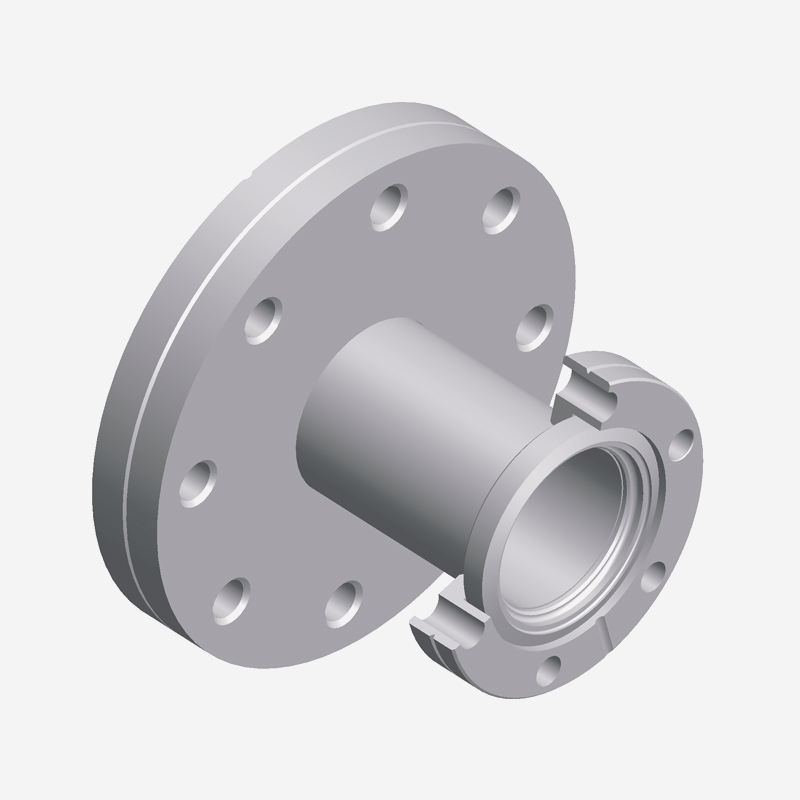 CF to Concentric Reducer with Rotatable Small Flange