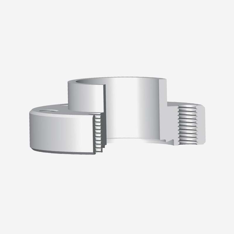 CF16 Reducer Flange - Non-Rotatable, Threaded Holes