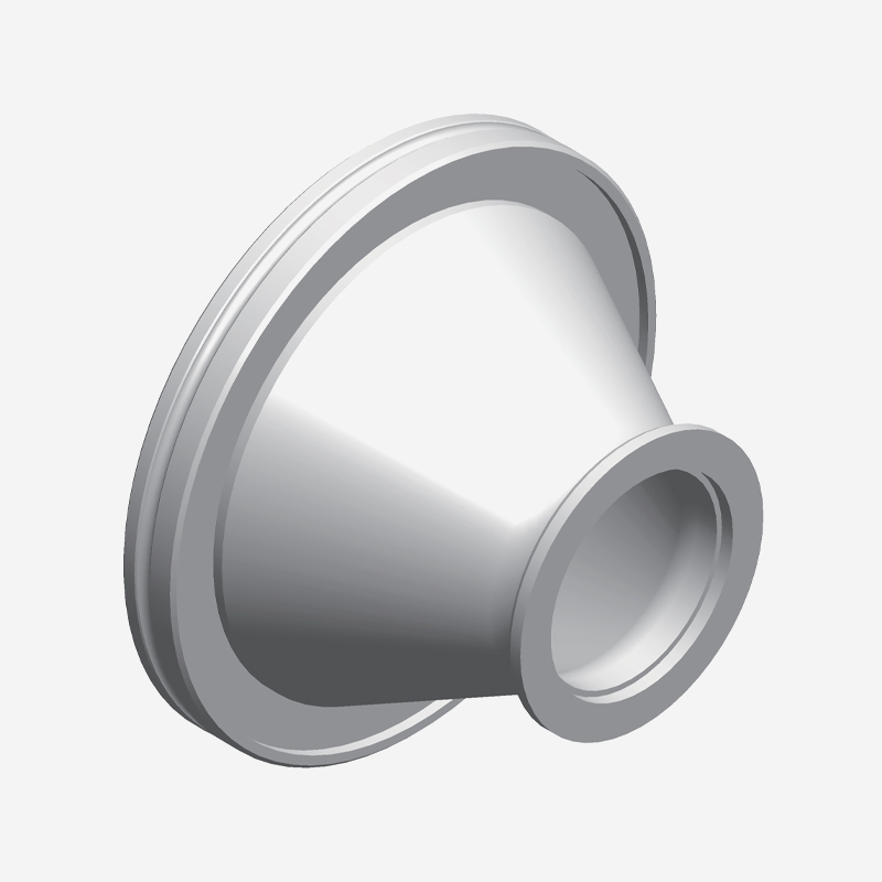 ISO-KF Reducing Straight Connector