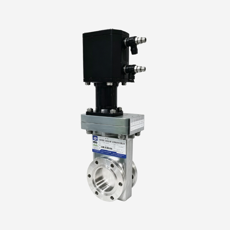 Ultra-high Vacuum Gate Valve (Linkage Type) - CF Flange (Mini Size) - Pneumatic Series (With Bellows & Metal Seal Ring)