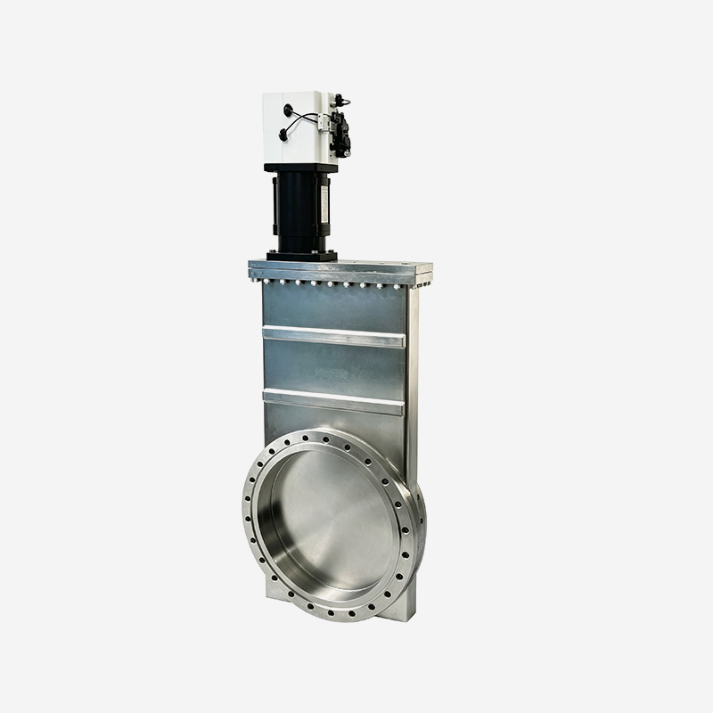 Ultra-high Vacuum Gate Valve (Linkage Type) - CF Flange (Large Bore) - Pneumatic Series (With Bellows & Metal Seal Ring)