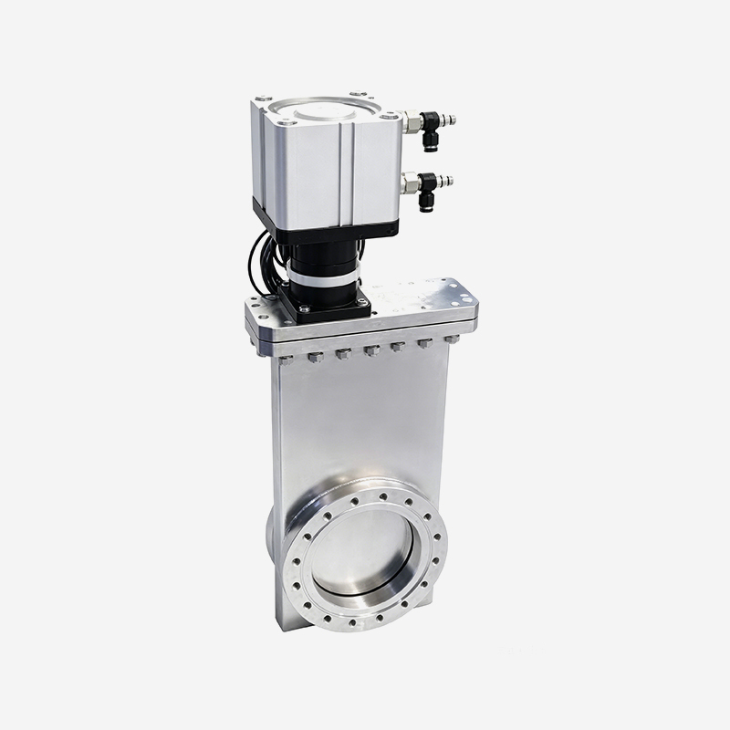 Ultra-high Vacuum Gate Valve (Steel Ball Type) - CF Flange - Manual Series (With Bellows and Metal Seal Ring)