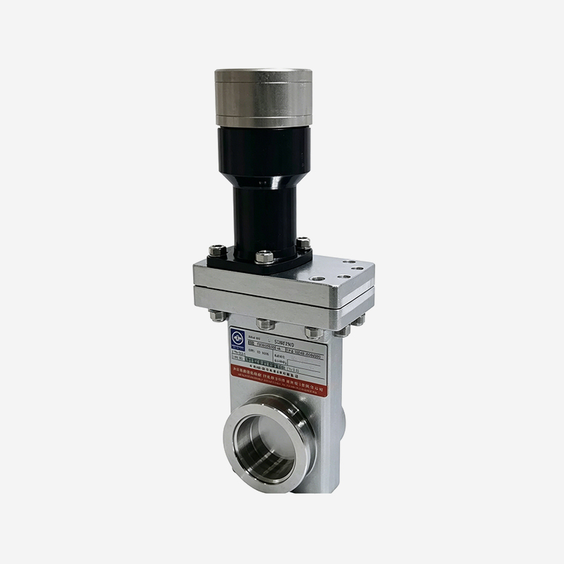 High Vacuum Gate Valve (Linkage Type) - KF Flange (Mini Size) - Manual Series (With Bellows & Elastomer Bonnet Seal)