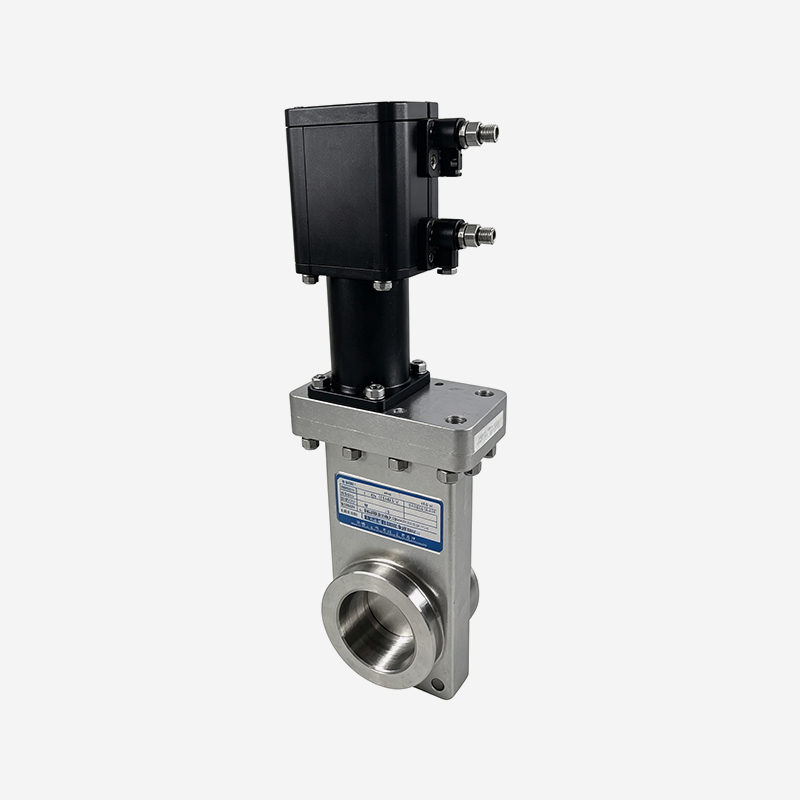 High Vacuum Gate Valve (Linkage Type) - KF Flange (Mini Size) - Manual Series (With Bellows & Elastomer Bonnet Seal)