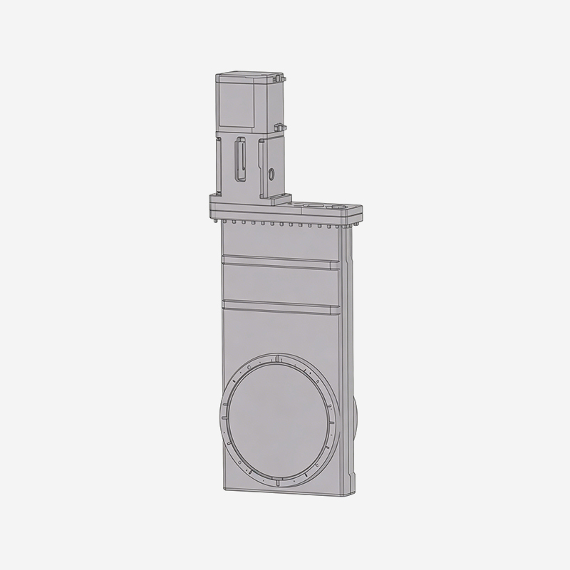 Ultra-high Vacuum Gate Valve (Linkage Type, Limit Switch) - CF Flange (Large Bore) - Pneumatic Series (With Bellows & Metal Seal Ring)